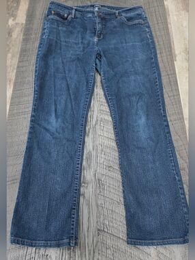 Chaps Classic Women's PETITE Blue Denim Jeans (SIZE:10P)